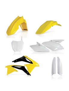 KIT PLÁSTICOS COMPLETO ACERBIS SUZUKI RM-Z 450 2008 - 2017 COR ORIGINAL